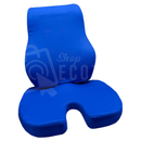 COJÍN LUMBAR VISCOELÁSTICA CON GEL + COJÍN DE ASIENTO VISCOELÁSTICO CON GEL