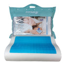 Pack Almohada Cervical con Gel + Cojín Ortopédico de Piernas