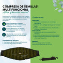 COMPRESA DE SEMILLAS LUMBAR - MULTIUSO