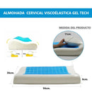 ALMOHADA VISCOELASTICA MEMORY FOAM CON GEL TECH