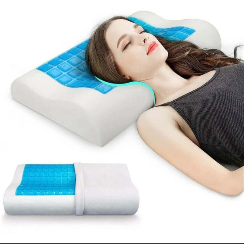 ALMOHADA DE ESPUMA VISCOELÁSTICA CON GEL -  PACK X2