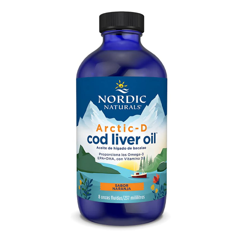 Arctic-D Cod Liver Oil Naranja - Aceite de Hígado de Bacalao