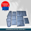COMPRESAS FRIAS DE GEL PACK DE 5 UNIDADES