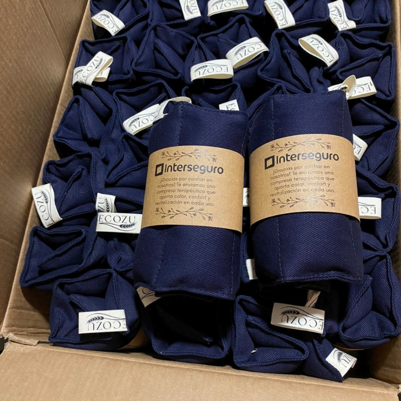 Compresas Corporativas Ecozu – Pedido Mínimo 30 Unidades (Precio se Cotiza)