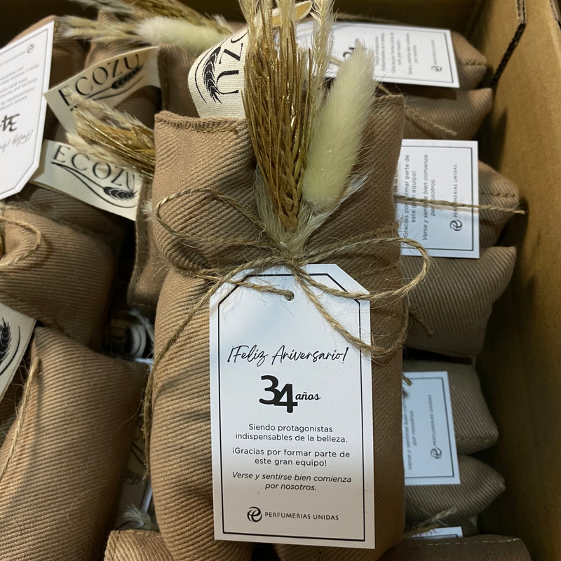 Compresas Corporativas Ecozu – Pedido Mínimo 30 Unidades (Precio se Cotiza)