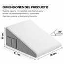 ALMOHADA COJIN ANTIREFLUJO 62x57x30 CM