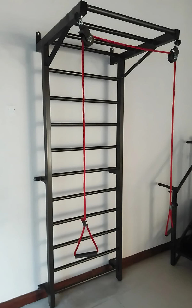 ESCALERA SUECA DE METAL – EJERCICIOS DE ESTIRAMIENTO Y REHABILITACIÓN FÍSICA