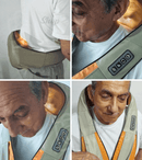 Chal de masaje eléctrico en forma de U para cuerpo, hombros, cuello y espalda, herramienta de cuidado de la salud.