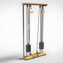 EQUIPO DE POLEA DOBLE PARA FISIOTERAPIA