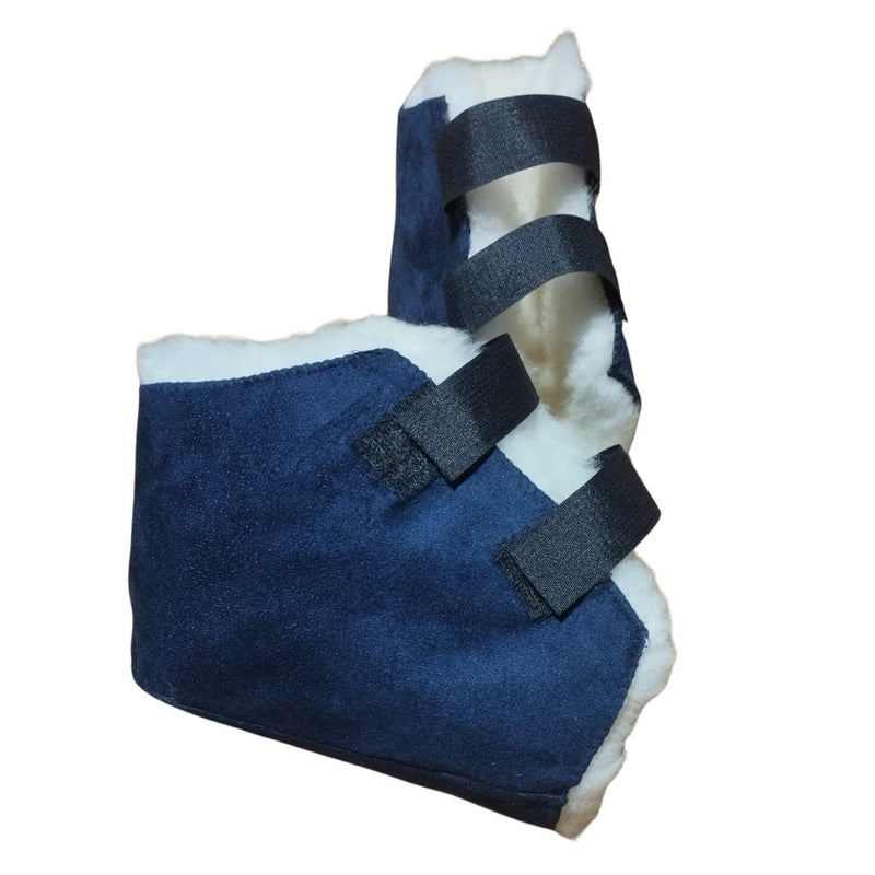 TALONERAS DE PIEL DE CARNERO (ANTIESCARAS)