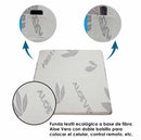 ALMOHADA COJIN ANTIREFLUJO BAMBOO MEMORY FOAM 64x62x30 CM