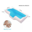 Almohada Cervical Memory Foam con Gel Tech 63x38x11