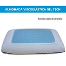 Almohada Viscoelástica Gel Tech 55x35x13