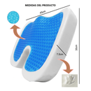 COJÍN DE ASIENTO VISCOELÁSTICO CON GEL