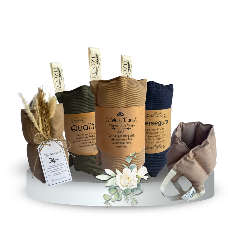 Compresas Corporativas Ecozu – Pedido Mínimo 30 Unidades (Precio se Cotiza)