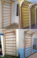 ESCALERA SUECA CON CABEZAL MOVIBLE (90cm ancho x 2.10 mts Largo)