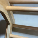 Escalera Sueca de Madera con Cabezal para Calistenia