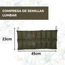 COMPRESA DE SEMILLAS LUMBAR PACK X2