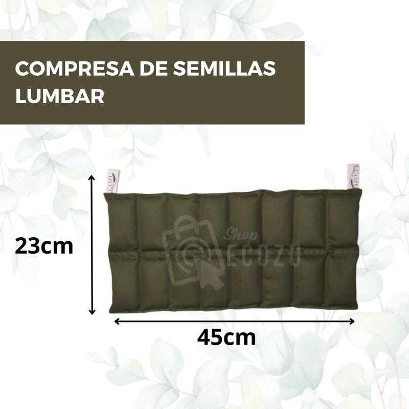 COMPRESA DE SEMILLAS LUMBAR