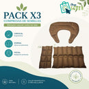 Pack x3 Compresas de Semillas