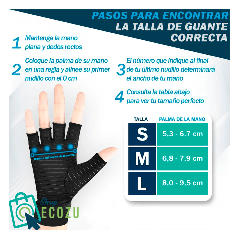 GUANTES DE COMPRESIÓN ANTI-DESLIZANTES GRIS