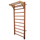 Escalera Sueca. Fabricada en madera Capirona, de alta resistencia, de fácil instalación en la pared.