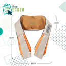 MASAJEADOR CERVICAL ELÉCTRICO + COMPRESA DE SEMILLAS DORSAL