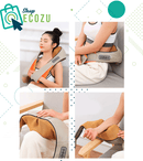 MASAJEADOR CERVICAL ELÉCTRICO + COMPRESA DE SEMILLAS DORSAL